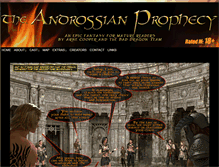 Tablet Screenshot of androssianprophecy.com